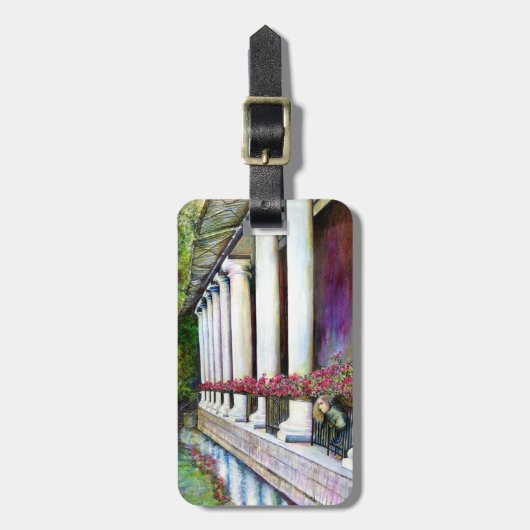 心地よいは進行中の荷物タグの敵 ラゲッジタグ (正面縦)