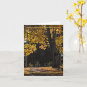 心地よいへのパス カード (黄色い花)