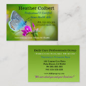 心地よいウイングヘルパー  名刺 (正面/裏面)