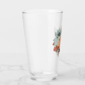 心地よいカラー®レトロフローラママ母の日 タンブラーグラス (右)