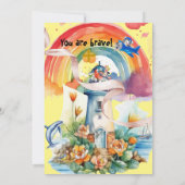 心地よいカード 招待状 (裏面)