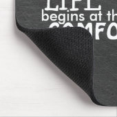 心地よいゾーン引用文オンクラックボード マウスパッド (コーナー)