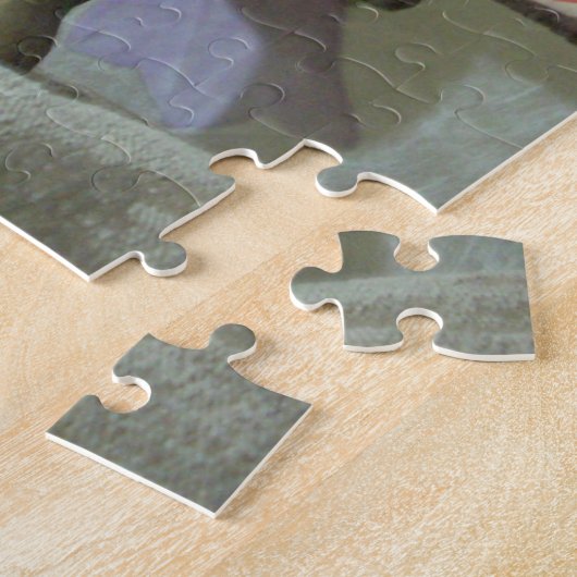 心地よいゾーンHakuna Matata常に贈り物を愛 ジグソーパズル (側面)