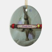 心地よいゾーンHakuna Matata常に贈り物を愛 セラミックオーナメント (右)