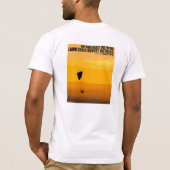 心地よいティー、短いsleave… 声明をして下さい tシャツ (裏面)