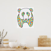 心地よいパンダポスターバイメガフロラ ポスター (キッチン)