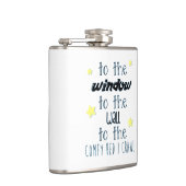 心地よいベッド、おもしろいな睡眠の引用文 フラスク (右)