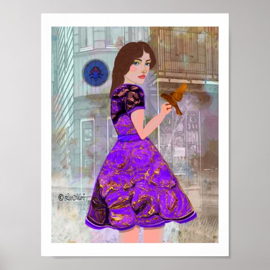 心地よいリーマリーのクリエイティブデザインポスター ポスター (正面)