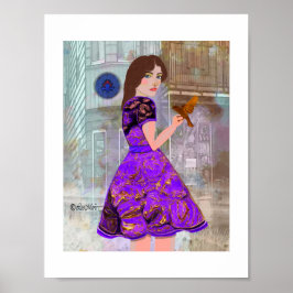 心地よいリーマリーのクリエイティブデザインポスター ポスター