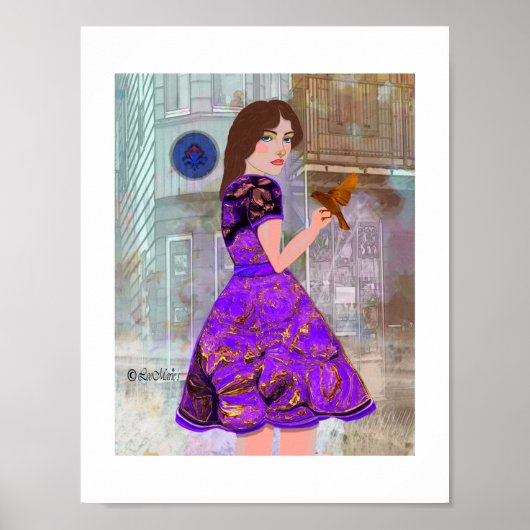 心地よいリーマリーのクリエイティブデザインポスター ポスター (正面)