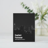 心地よい履物インホンコンナイトビュー ポストカード (スタンド正面)