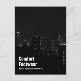 心地よい履物インホンコンナイトビュー ポストカード