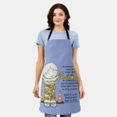 心地よい帯 エプロン (着用した状態)