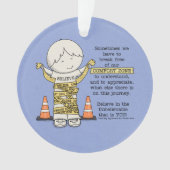 心地よい帯 オーナメント (正面)