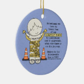 心地よい帯 セラミックオーナメント (右)