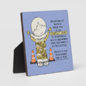 心地よい帯 フォトプラーク (正面)