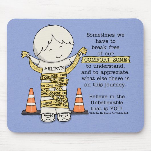 心地よい帯 マウスパッド (正面)