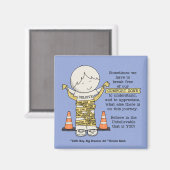 心地よい帯 マグネット (正面/裏面)