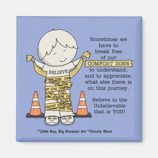 心地よい帯 マグネット (正面)