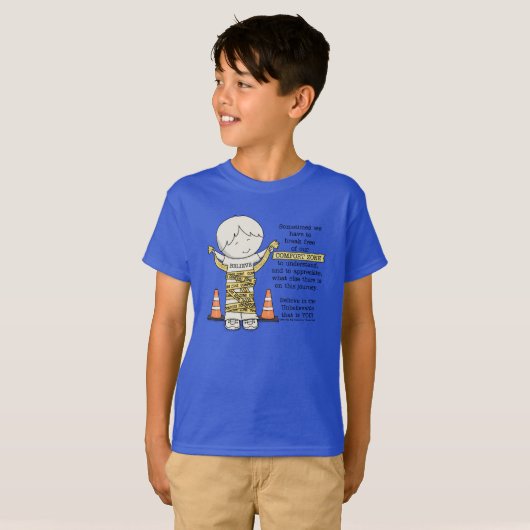 心地よい帯 Tシャツ (正面フル)