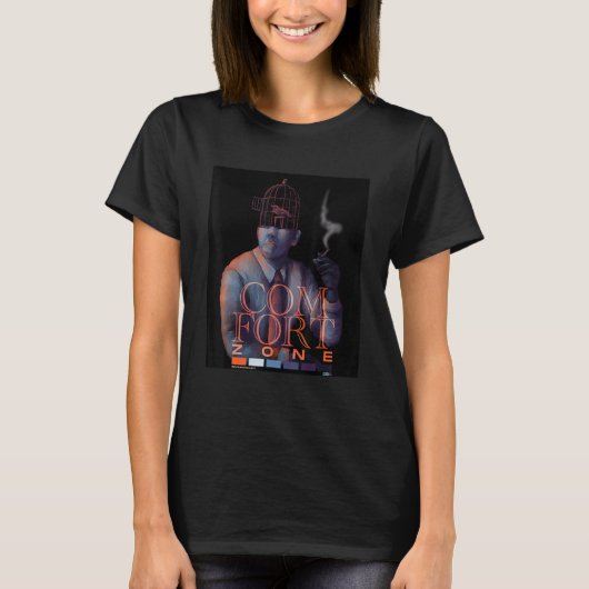 心地よい帯 Tシャツ (正面)