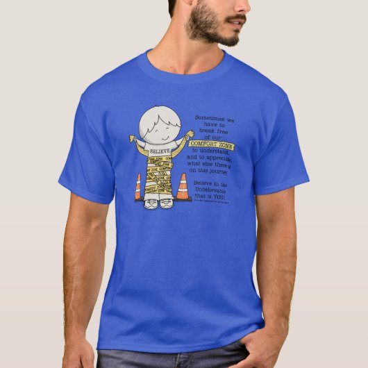 心地よい帯 Tシャツ (正面)