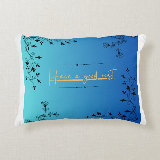 心地よい枕 アクセントクッション (正面)