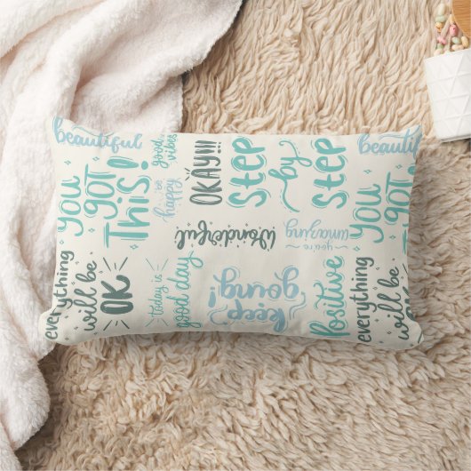 心地よい気にがギフトを届けパーソナライズされたる ランバークッション (ブランケット)