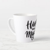 心地よい温もりのコーヒーマグ カフェラテマグ (左アングル)