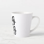 心地よい温もりのコーヒーマグ カフェラテマグ (右)