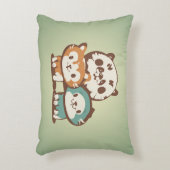 心地よい猫 アクセントクッション (正面(垂直))