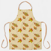 心地よい秋のメープル葉ズのオ葉ーク エプロン (正面)