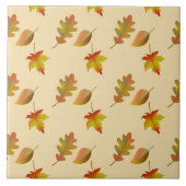 心地よい秋のメープル葉ズのオ葉ーク タイル (正面)