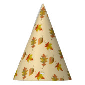 心地よい秋のメープル葉ズのオ葉ーク パーティーハット (左)