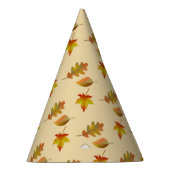 心地よい秋のメープル葉ズのオ葉ーク パーティーハット (右)