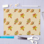 心地よい秋のメープル葉ズのオ葉ーク 薄葉紙 (クラフト)