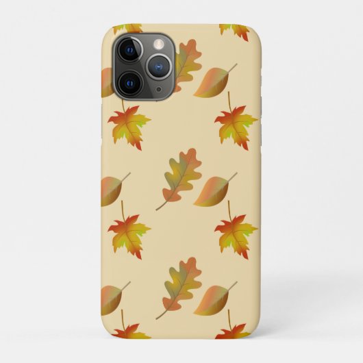 心地よい秋のメープル葉ズのオ葉ーク Case-Mate iPhoneケース (裏)