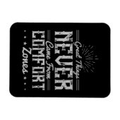 心地よい素晴らしゾーンのモチベーション マグネット (横)