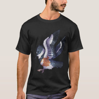 心地よい腰紐カワセミ Tシャツ