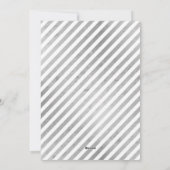 心地よい&ジョイシルバーホリデークリスマスフォト シーズンカード (裏面)