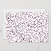 心地よい&ジョイタイポグラフィパープルの良い記事 シーズンカード (裏面)