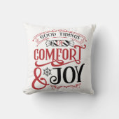 心地よい&ジョイフェスティバルホリデーホームデコール クッション (正面)