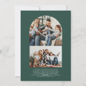 心地よい&ジョイ |クリスマスフォトホリデーカード シーズンカード (裏面)