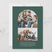 心地よい&ジョイ |クリスマスフォトホリデーカード シーズンカード (裏面)