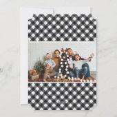 心地よい&ジョイ |クリスマスフォトホリデーカード シーズンカード (裏面)