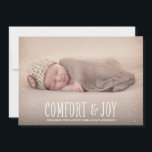 心地よい&ジョイ | 祝日の発表 シーズンカード<br><div class="desc">他の色やスタイルは当店で利用可能！© & 素晴らしダンディPaperie</div>