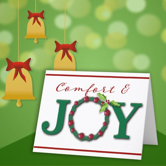 心地よい&ジョークリスマスグリーティング シーズンカード