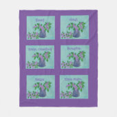 心地よい&ヒーリングフリースブランケット フリースブランケット (正面)