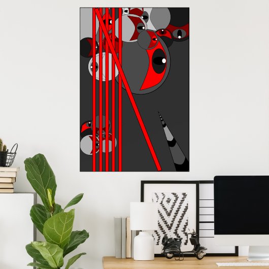 心地よい ポスター (ホームオフィス)