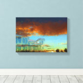 心地よい_引き伸ばしキャンバス印刷 キャンバスプリント (インサイチュ (ウッドフロア))